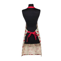 Cardinals with Holly Apron-31"L