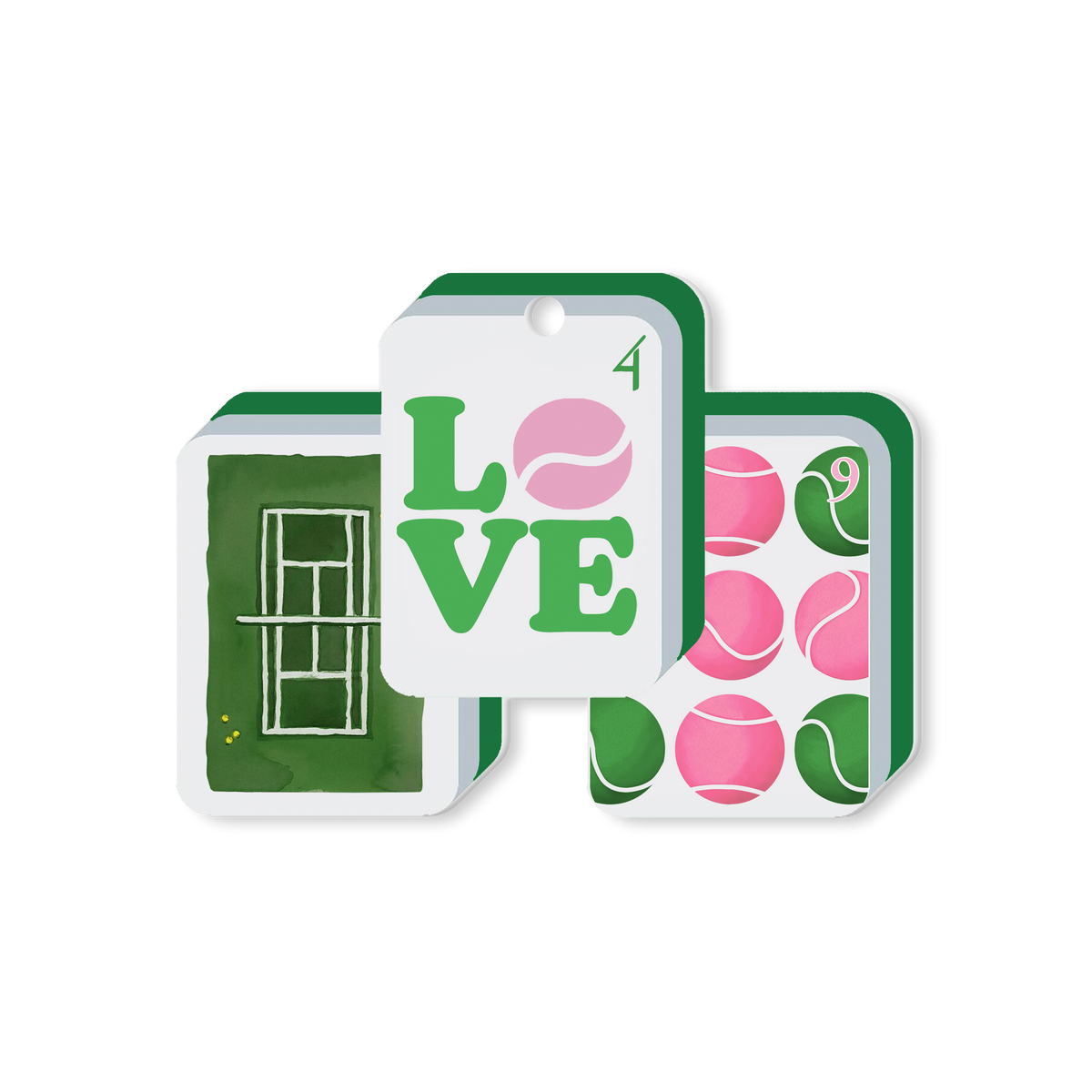 Ornament- Mahjong Tennis