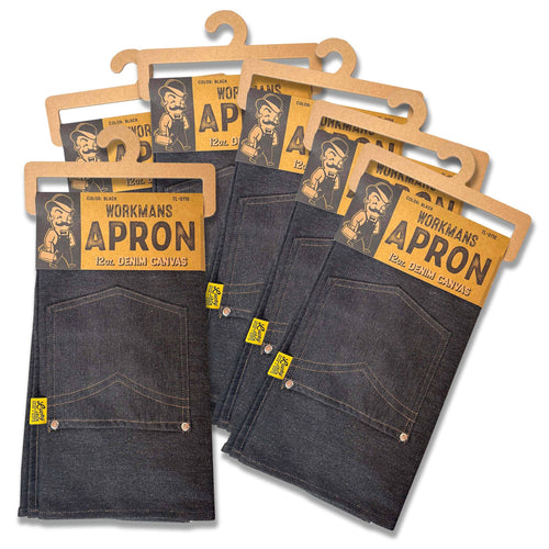 Workman’s Apron – Rugged Denim Apron (6pk), Lifestyle