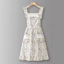 Floral Lace Trim Kitchen Apron for Women_CWMM6594
