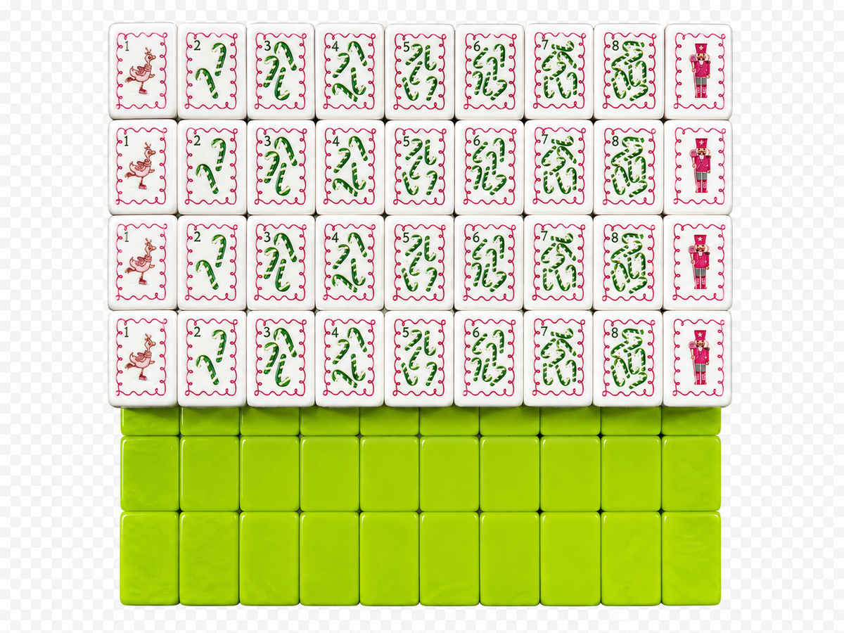 Mahjong Tiles - Christmas Nutcrackers