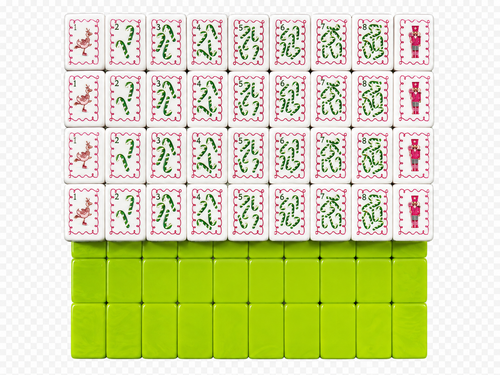 Mahjong Tiles - Christmas Nutcrackers