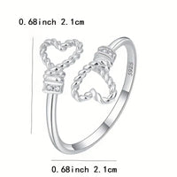 Sterling Silver Heart Ring