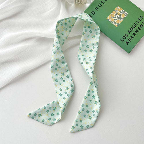 GREEN FRESH AND NARROW LONG FASHIONABLE HAIR BAND_CWAHA4142