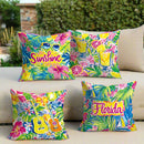 Florida Sunshine Outdoor Pillow Covers