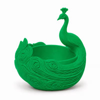 Green Swan Dice Holder