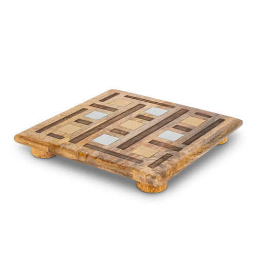 Laser Weave Square Trivet