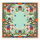 Mahjong Mat-Majestic Elephants