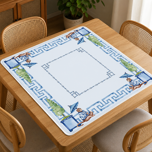 Monkey Mahjong Mat