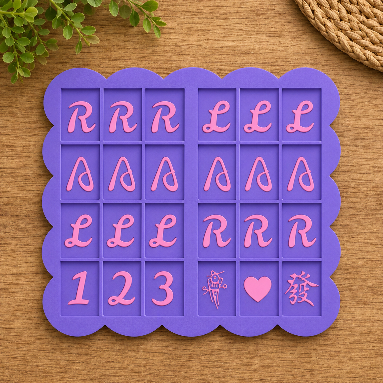 Wavy Mahjong Practice Boards