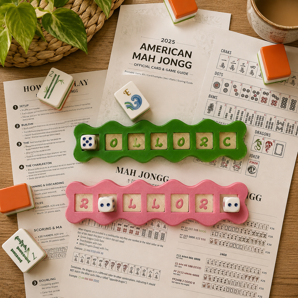 ROLLORC Mahjong Charleston Tracker