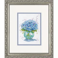Small Cross-Stitch Kit- Hydrangea