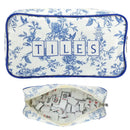 Blue Tiles Mahjong Bag