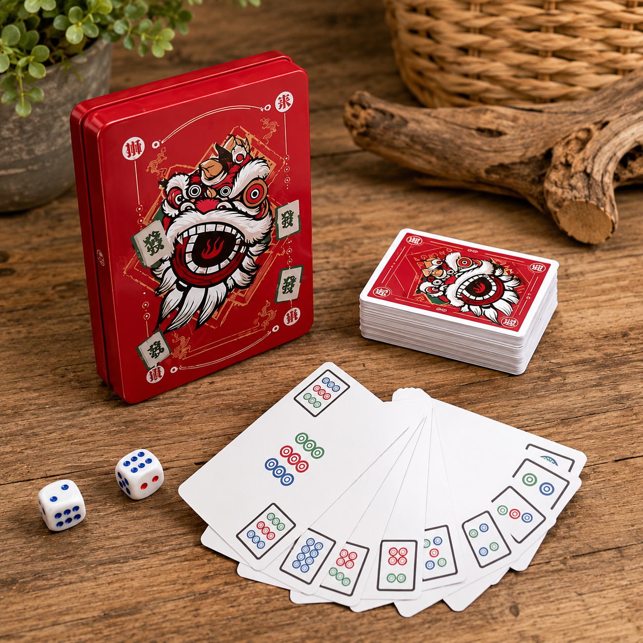 Travel Mahjong Card Set
